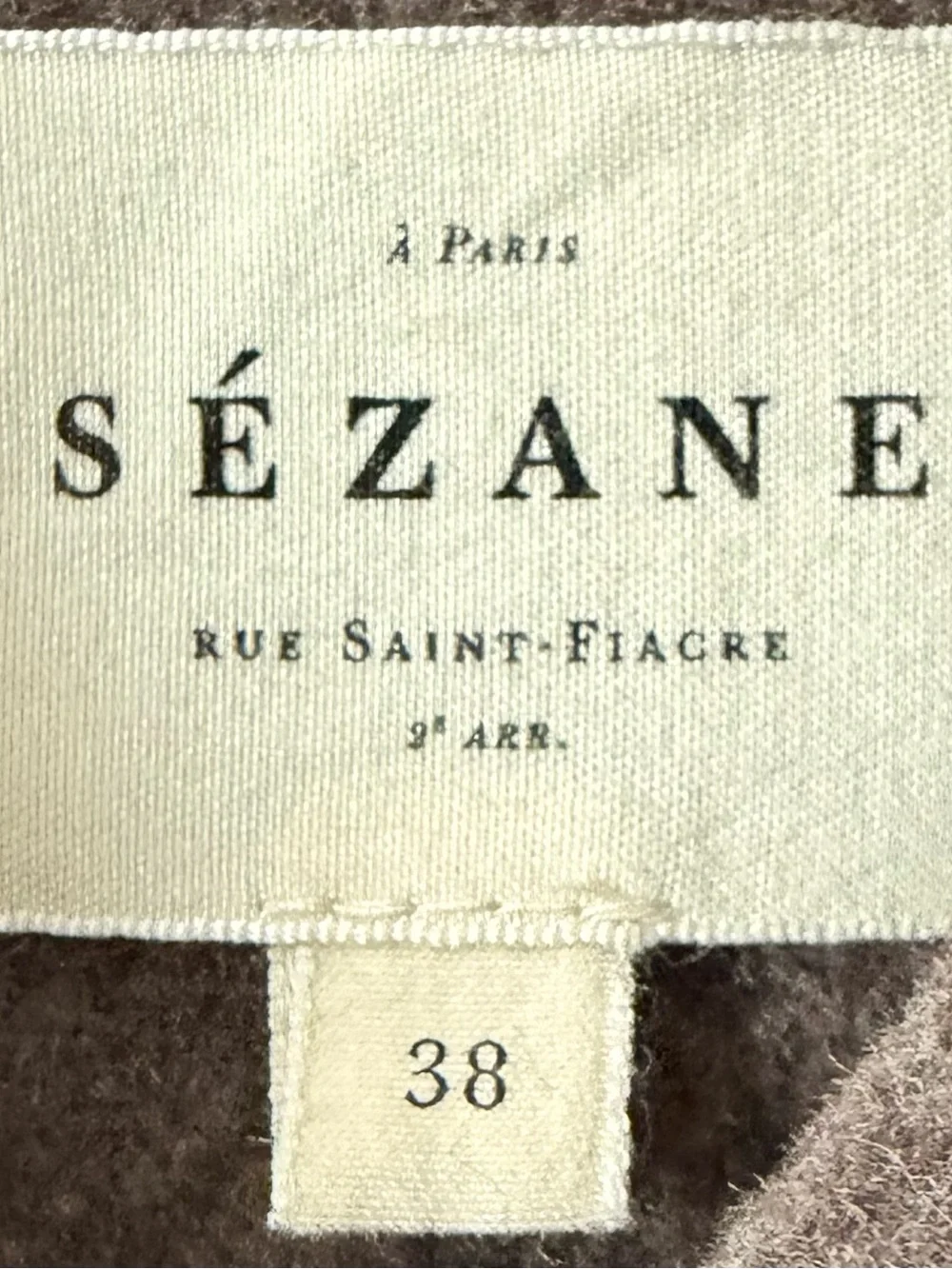 Sezane wool coat
